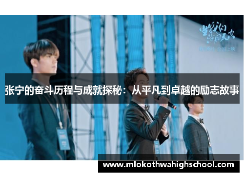 张宁的奋斗历程与成就探秘：从平凡到卓越的励志故事